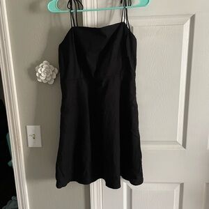 Elegant Black Sun Dress